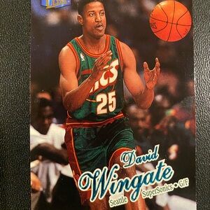 David Wingate Seattle SuperSonics Trading Card